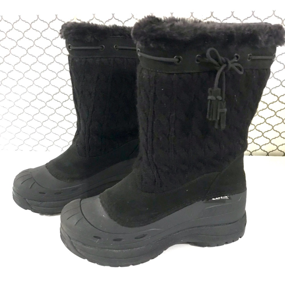 Baffin Women's Black Insulated Winter Boots Size 9 - Picture 3 of 6